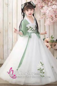 Quần Áo Hằng Nga Bé Gái Tiểu Lục Tiên