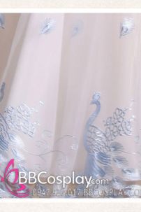 Bộ Váy Hằng Nga Trung Thu Bé Gái