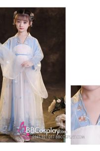 Bộ Váy Hằng Nga Trung Thu Bé Gái