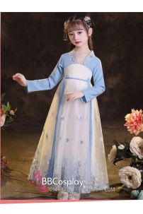 Bộ Váy Hằng Nga Trung Thu Bé Gái