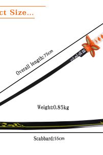 Kiếm Gỗ Cosplay Trùng Trụ Kochou Shinobu - Kimetsu No Yaiba