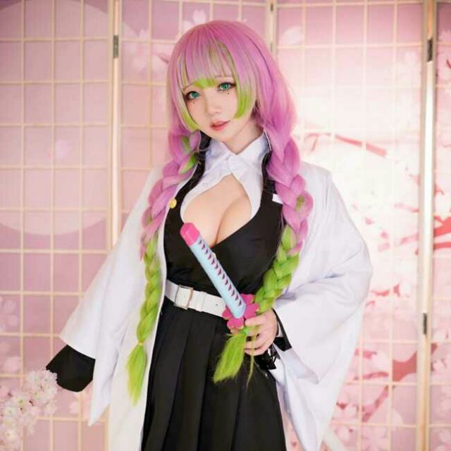 Kiếm Gỗ Kiếm Luyến Trụ Kanroji Mitsuri - Kimetsu No Yaiba 1M