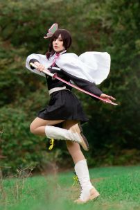 Kiếm Gỗ Cosplay Kanao Tsuyuri Trong Kimetsu No Yaiba