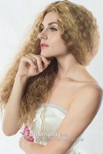 Tóc Xù Tóc Mây Xoăn Xù Dài Gợn Sóng
