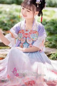 Bộ Váy Chị Hằng Trung Thu Cho Bé Gái