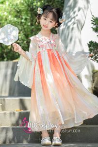 Đầm Tiểu Tiên Nữ Hằng Nga Bé Gái Siêu Xinh