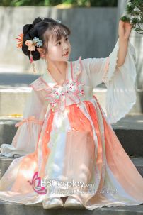 Đầm Tiểu Tiên Nữ Hằng Nga Bé Gái Siêu Xinh