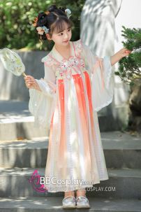 Đầm Tiểu Tiên Nữ Hằng Nga Bé Gái Siêu Xinh