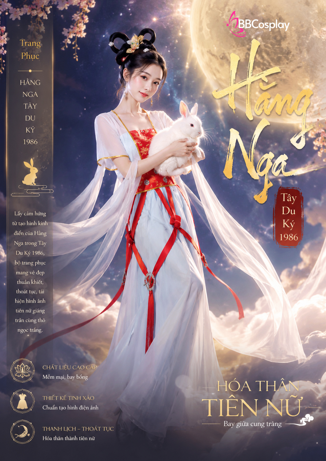 Trang Phục Hằng Nga Tây Du Kí 1986