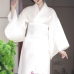[Đặt May] Bộ Yukata Trắng Kem Nguyên Bản Cho Resort, Spa, Nhà Hàng Nhật