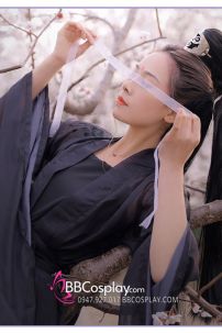 Đồ Cổ Trang Nữ Hiệp Hoa Hồng Đen