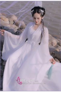 Đồ Cổ Trang Nữ Hắc Bạch Mỹ Nhân Mẫu Mới 2023