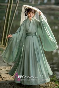 Đồ Nữ Hiệp Khách Tone Xanh