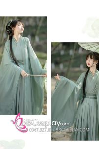 Đồ Nữ Hiệp Khách Tone Xanh