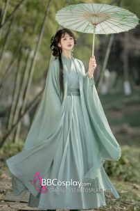 Đồ Nữ Hiệp Khách Tone Xanh