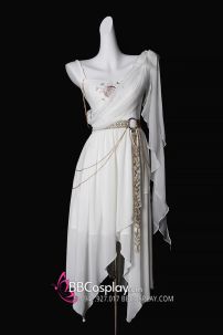 Đồ Thiên Sứ Ánh Sáng Nữ Thần Vải Voan Lụa Cao Cấp Thêu Hoạ Tiết