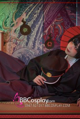 Bộ Hakama Cosplay Hanako-Kun Ma Nhà Xí Có Nón