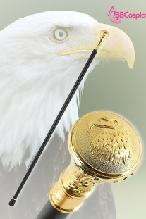 Gậy Quý Tộc Đại Bàng Màu Bạc Qúy Phái