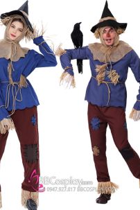 Quần Áo Người Rơm Halloween Mẫu Mới 2023