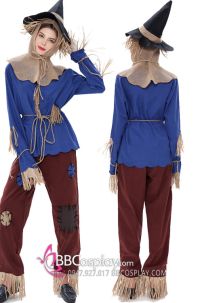 Quần Áo Người Rơm Halloween Mẫu Mới 2023