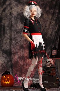 Váy Y Tá Zombie Halloween