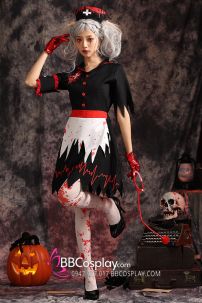 Váy Y Tá Zombie Halloween