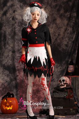Váy Y Tá Zombie Halloween