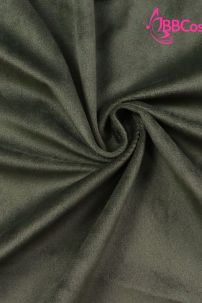 Choàng Có Nón Dáng Ngắn Khoen Tròn - Màu Đen