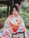 Áo Yukata Nhà Hàng Trà Đạo Nhật Tặng Kèm Thắt Lưng