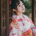 Áo Yukata Nhà Hàng Trà Đạo Nhật Tặng Kèm Thắt Lưng
