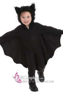 Trang Phục Hoá Trang Con Dơi Halloween Bé Trai