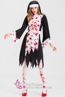 Đồ Nữ Sát Nhân Ma Sơ Bàn Tay Máu Halloween