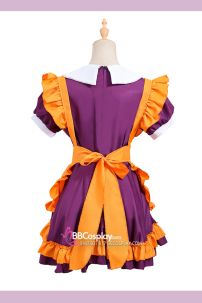 Trang Phục Maid Cam Phối Tím - Maid Bí Ngô