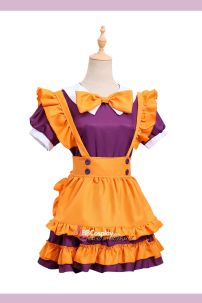 Trang Phục Maid Cam Phối Tím - Maid Bí Ngô