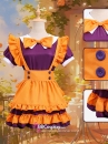 Đồ Maid Cam Phối Tím - Maid Bí Ngô
