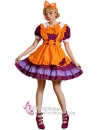 Đồ Maid Cam Phối Tím - Maid Bí Ngô