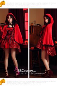 Phù Thuỷ Choàng Khăn Đỏ Cho Lễ Halloween
