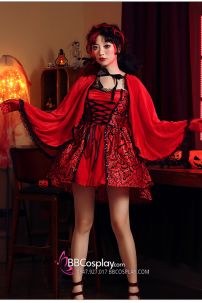 Phù Thuỷ Choàng Khăn Đỏ Cho Lễ Halloween