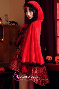 Phù Thuỷ Choàng Khăn Đỏ Cho Lễ Halloween