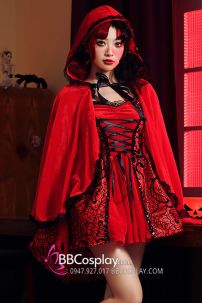 Phù Thuỷ Choàng Khăn Đỏ Cho Lễ Halloween