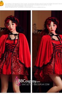 Phù Thuỷ Choàng Khăn Đỏ Cho Lễ Halloween