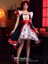 Váy Nữ Hoàng Red Queen Halloween