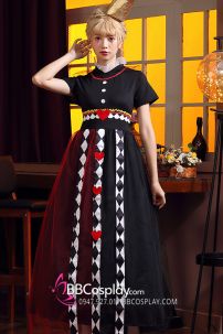 Đầm Hoá Trang Nữ Hoàng Đỏ Bigsize Cho Nam - Red Queen