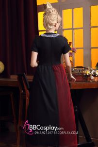 Đầm Hoá Trang Nữ Hoàng Đỏ Bigsize Cho Nam - Red Queen