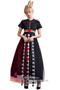Đầm Hoá Trang Nữ Hoàng Đỏ Bigsize Cho Nam - Red Queen