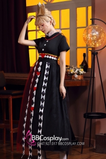 Đầm Hoá Trang Nữ Hoàng Đỏ Bigsize Cho Nam - Red Queen