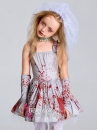 Đầm Cô Dâu Halloween Dáng Ngắn Cho Bé