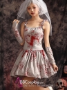Váy Hoá Trang Lễ Hội Halloween Costume Ghosts Brides Zombie Scary Bloody