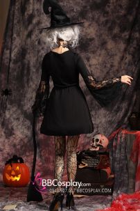 Đầm Gothic Hoá Trang Phù Thuỷ Trung Cổ Châu Âu