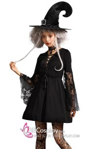 Đầm Gothic Hoá Trang Phù Thuỷ Trung Cổ Châu Âu